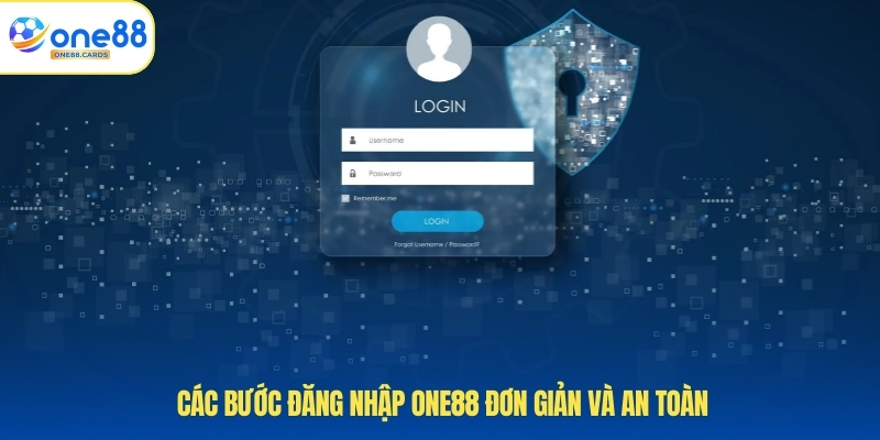 Các bước đăng nhập ONE88 đơn giản và an toàn