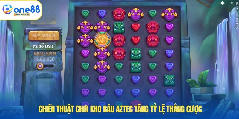 Chiến thuật chơi kho báu Aztec tăng tỷ lệ thắng cược