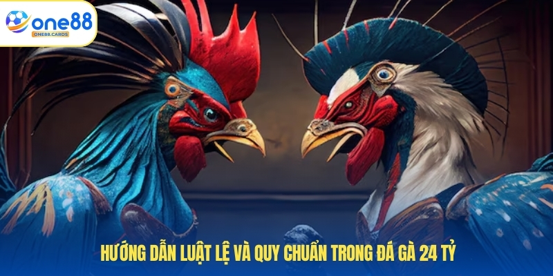 Hướng dẫn luật lệ và quy chuẩn trong đá gà 24 tỷ